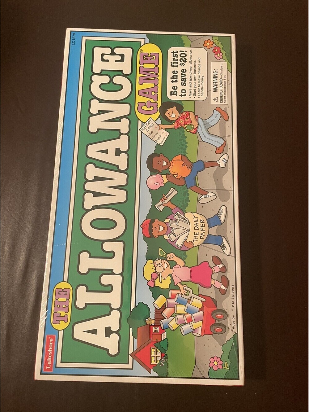 The Allowance Board Game by Lakeshore Learning Factory Sealed New
